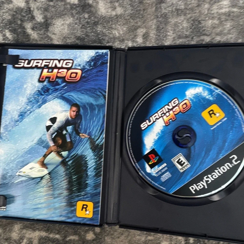 Surfing‎ H30 PS2 Rockstar Games PlayStation 2 Surf Sports Game 11 Characters